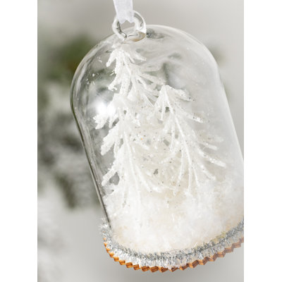 Summerdale 4'' Glass Christmas Holiday Shaped Ornament