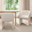 Upholstered Barrel Dining Chair - Set Of 2, Dining Room Furniture