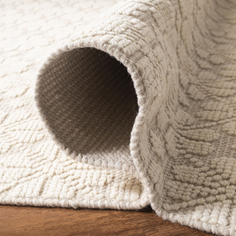 Tapis en laine tissé à la main Kelton, Rectangle 3 pi x 5 pi