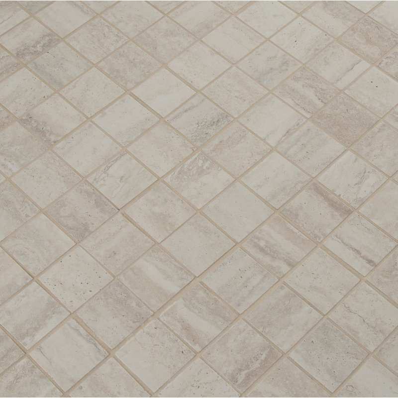 Linden 12 in. x 12 in. Matte Porcelain Mosaic Floor and Wall Tile, Caballo
