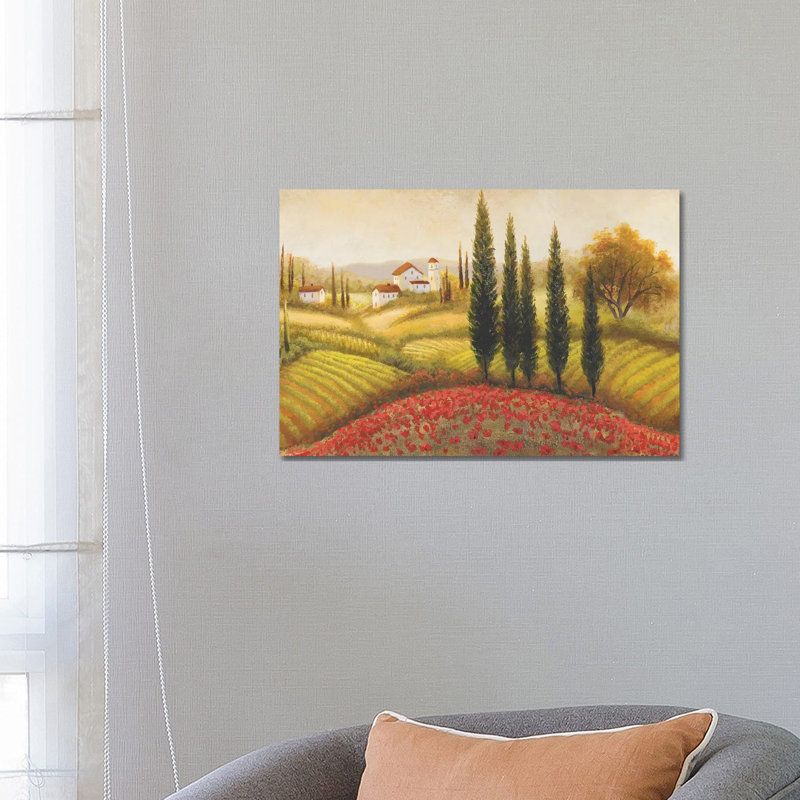 Flourishing Vineyard 1 Piece Wrapped Canvas Wall Art, 66.04 cm H x 45.72 cm W x 3.175 cm D
