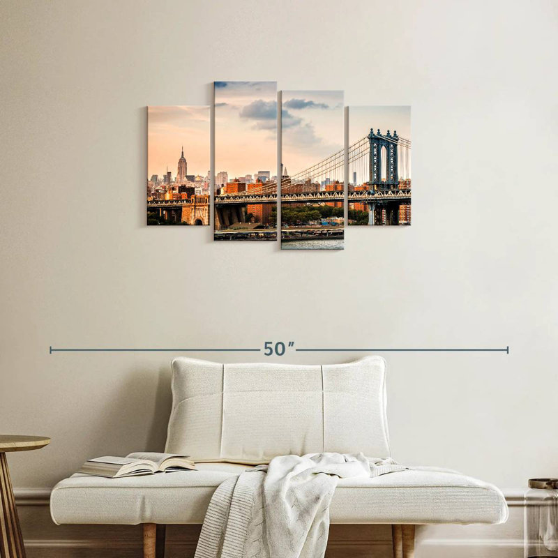 Lilie NYC Skyline At Nightfall
