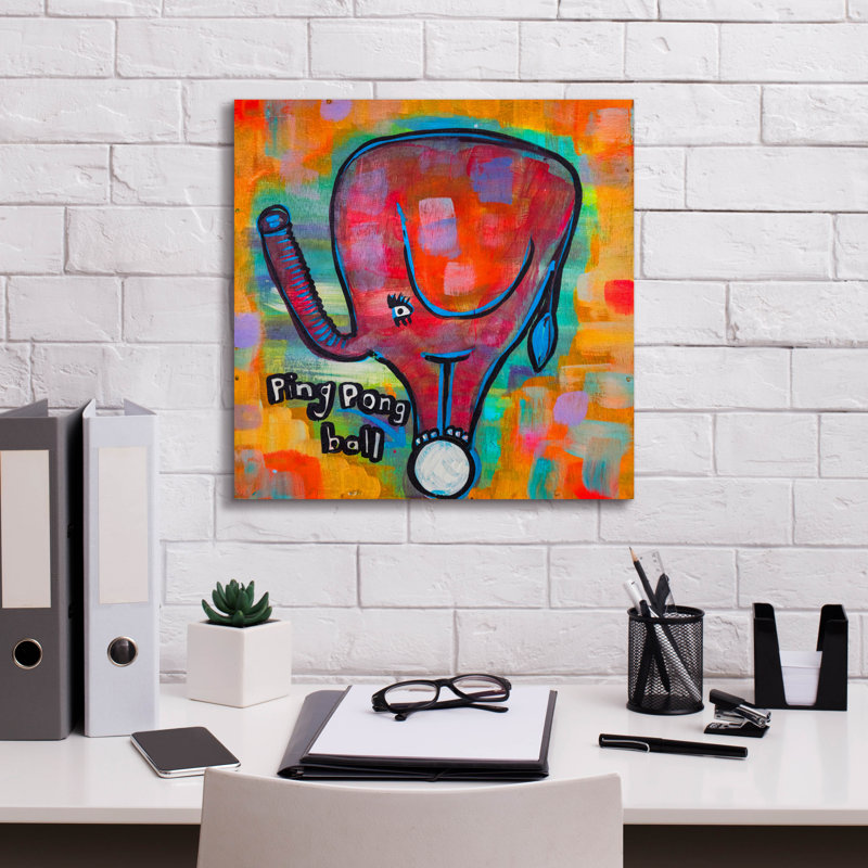 «4331 Elephant Ping Pong Ball» par Zwart