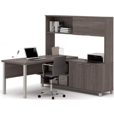 Oriano Piece Configurable Standing Desk Office Set