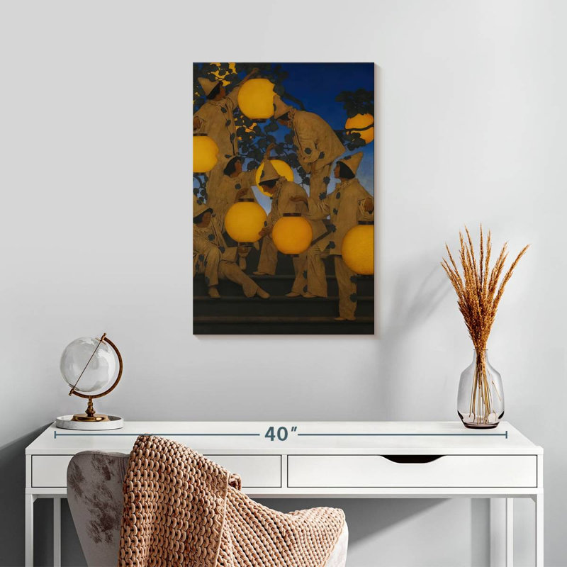Leisha The Lantern Bearers, 24" H x 16" W