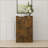 Shoe Cabinet, Walnut Brown Modern Minimalist 3-Layer Flip Bucket with Drawers, 31.5 Inches | Entryway | MDF-1260945012