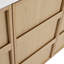 Meuble-lavabo autoportant de 48 po avec lavabo en résine et 3 portes d'armoire à fermeture en douceur, contreplaqué (KD-PACKING)-816124115