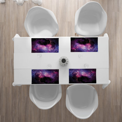 Polyester Abstract Rectangle Placemat