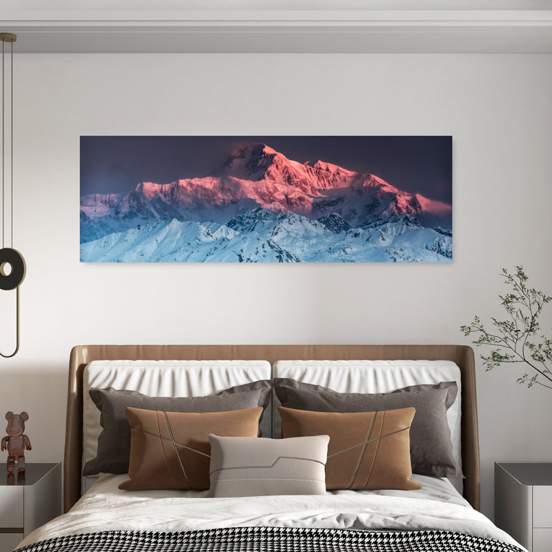Mount Denali Panorama by Stefan Hefele - Wrapped Canvas Panoramic Print, 50.8 cm H x 152.4 cm W