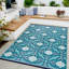 Tapis bleu / vert Aldo-277445594