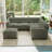 6-Piece Modular Sectional with Ottoman-106910114