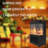 Space Heater Cabinet With 3D LED Flame And Knob Switch, Portable Electric Fireplace Heater, 3 Temperature Levels, 1500W