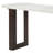 Sofa Table w/Marble Top, Natural Marble Top & Espresso Finish