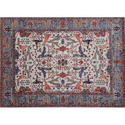 Transitional Hand Knotted Wool Oriental Rug