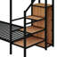 Denslowe Standard Bunk Bed with Bookcase-2112567749-2112567748