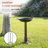 Henton Plastic/Acrylic Fountain Birdbath