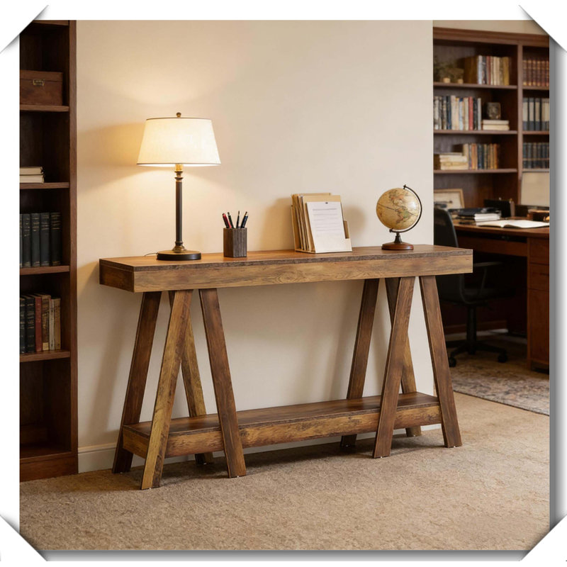 2-Tier Hall Table Functional Versatile Stylish Multiuse Design