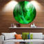 « green orage texture », impression sur métal-20744543