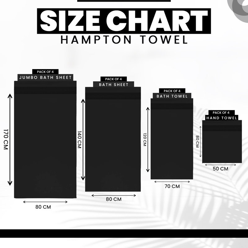 Midweight Bath Towel, Black, Face Towel - 12 Pack