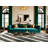 Washable Pewter Striped Area Rug-953636753