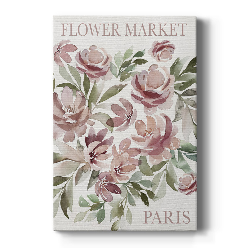 Marché aux fleurs de Paris - Cavas enveloppés de galerie, H 36 po x l 24 po