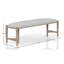 Banc couleur sable