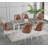 Nonka Extendable Wood Dining Set with 4 Chairs