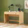 Sitarski Transitional Curved Waterfall 2-Drawer Writing Desk
