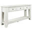 Canapé console 55 po pour salon avec 3 tiroirs et 1 tablette-1673504426