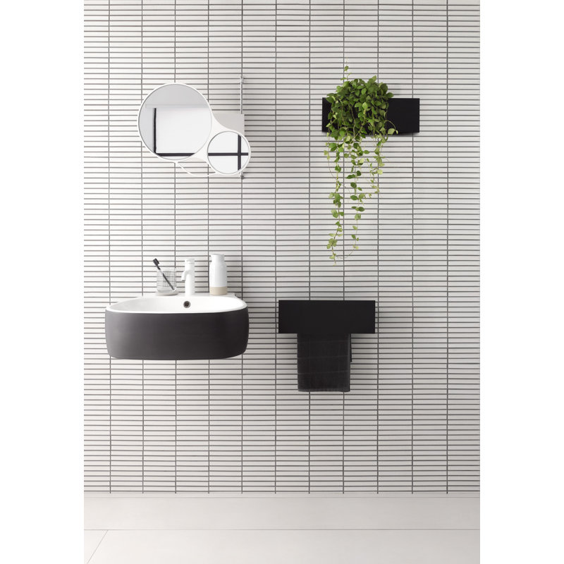 Yuki Border Singular Tile, Red