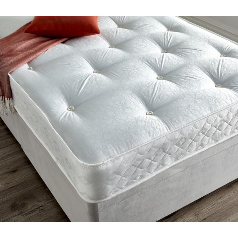 Turin Wayfair Sleep Open Coil Mattress, Small Double (4')