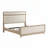 Chenille Upholstered Bed