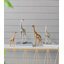 Girafe sur titane