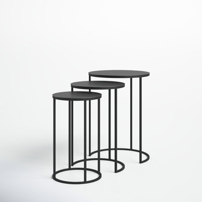 Addie Iron Nesting End Table