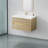 Floating Bathroom Storage Cabinet with Stone Resin Countertop-1433560990