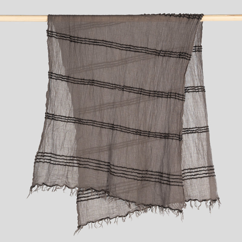 Serviette de bain Catisha, Anthracite