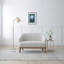 EMILY Upholstered Chenille Accent Chair