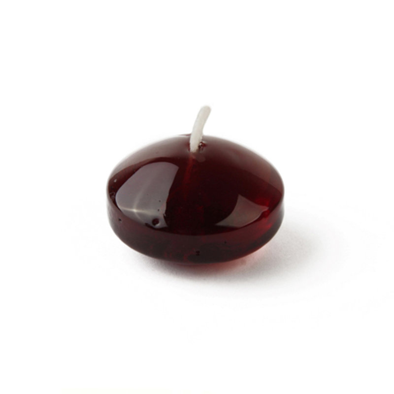 Bougie flottante non parfumée, Brun clair, 12