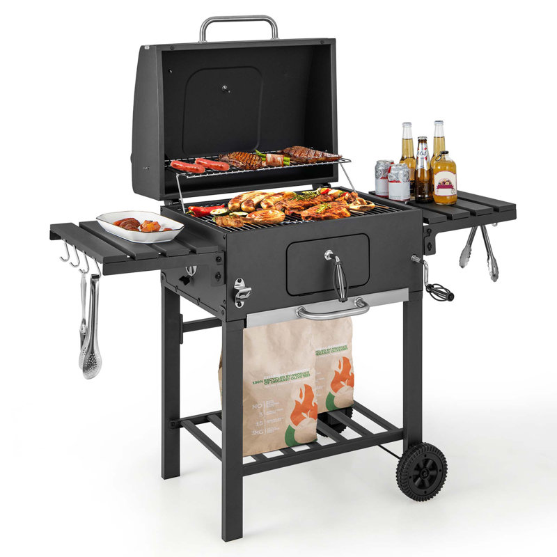 Barbecue au charbon 50,5 po Costway