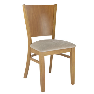 Calina 18'' H Upholstered Beech Side Chair