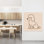 «Susie The Dog3», art mural contemporain abstrait