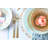 VIETRI Rufolo Glass Stainless Steel Serving Bowl