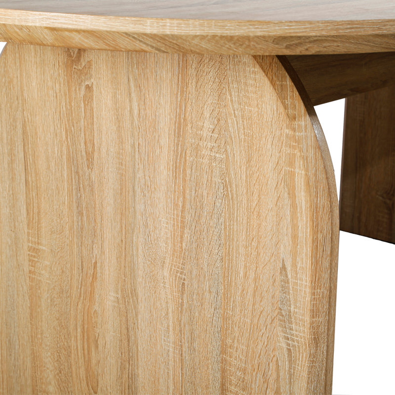 Belluno Oval Dining Table, Oak Wood