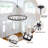 Farmhouse 48" 24-Light Wagon Wheel Chandelier, Extra Large Chandeliers For High Ceilings-220111649