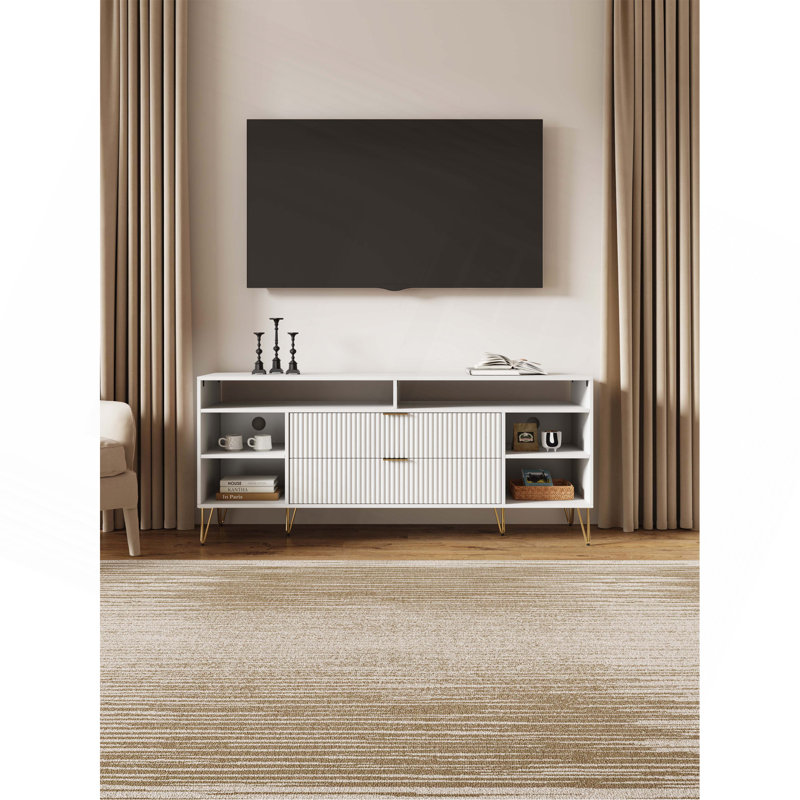 Meuble télé blanc, Blanc