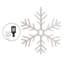 Grande décoration flocon de neige avec lumières DEL bleues et blanches-282034522-282034523