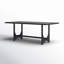 Dawna 78" Solid Wood Trestle Dining Table-1205391706