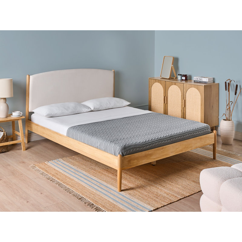 Solid Wood Bed, European Kingsize (160 x 200 cm)