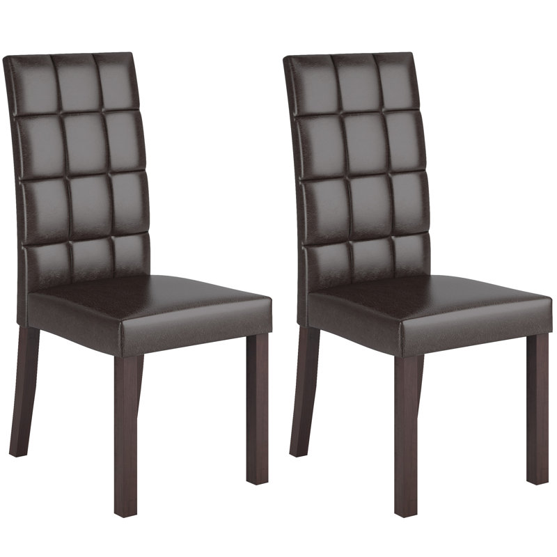 Chaise parsons capitonnée Cesar