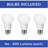 Ensemble de lumières branchées 3 lumières-28676089